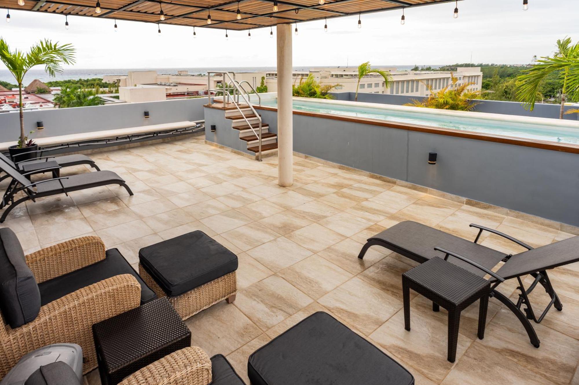 Apartmán Casa Bonita Playa Del Carmen Exteriér fotografie